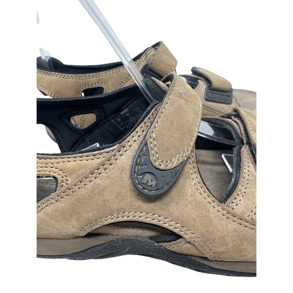 Merrell Brown Suede Adjustable Strap Sandals Women's Size 7 - Picture 2 of 10